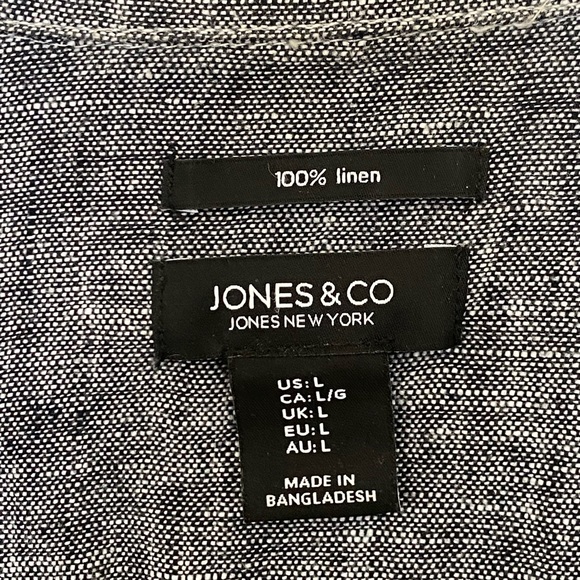 Linen jean jacket - Picture 4 of 5